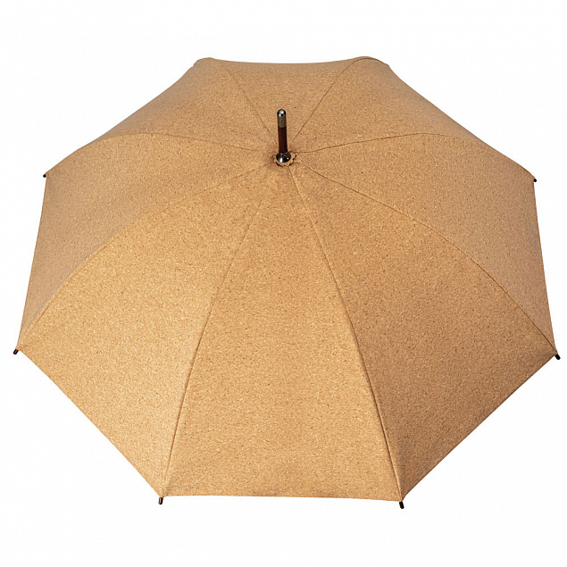 Ультралегкий 21-дюймовый зонт с чехлом,белый с логотипом в Астрахани заказать по выгодной цене в кибермаркете AvroraStore
