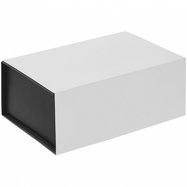 Коробка LumiBox, черная с логотипом в Астрахани заказать по выгодной цене в кибермаркете AvroraStore