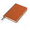 Ежедневник недатированный Campbell, А5,  оранжевый, белый блок с логотипом в Астрахани заказать по выгодной цене в кибермаркете AvroraStore