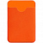 Чехол для карты на телефон Devon, оранжевый с логотипом в Астрахани заказать по выгодной цене в кибермаркете AvroraStore