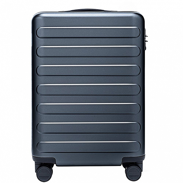 Чемодан Rhine Luggage, темно-серый с логотипом в Астрахани заказать по выгодной цене в кибермаркете AvroraStore