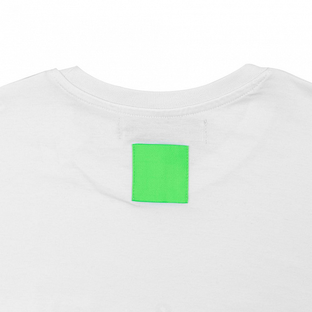 Лейбл тканевый Epsilon, L, зеленый неон с логотипом в Астрахани заказать по выгодной цене в кибермаркете AvroraStore