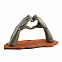 Скульптура "Люблю" с логотипом в Астрахани заказать по выгодной цене в кибермаркете AvroraStore