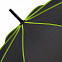 Зонт-трость Seam, зеленое яблоко с логотипом в Астрахани заказать по выгодной цене в кибермаркете AvroraStore