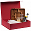 Коробка Koffer, красная с логотипом в Астрахани заказать по выгодной цене в кибермаркете AvroraStore