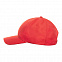 Бейсболка RECY SIX, красный, 6 клиньев, 100 % переработанный полиэстер, липучка с логотипом в Астрахани заказать по выгодной цене в кибермаркете AvroraStore