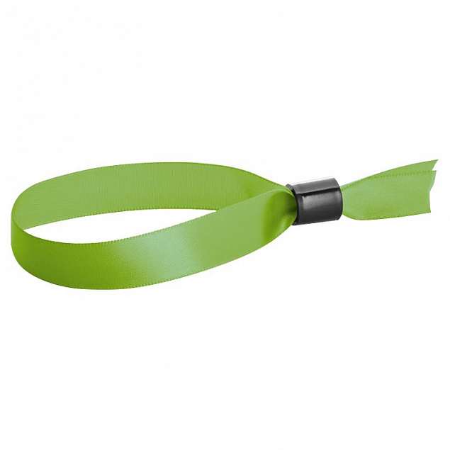 Несъемный браслет Seccur, зеленый с логотипом в Астрахани заказать по выгодной цене в кибермаркете AvroraStore