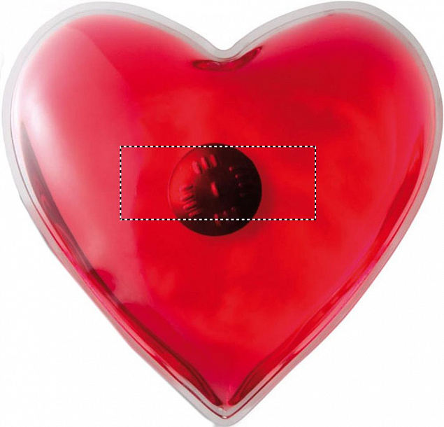 Грелка для рук (сердце) с логотипом в Астрахани заказать по выгодной цене в кибермаркете AvroraStore