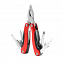 Многофункциональный инструмент Берлин - Красный PP с логотипом в Астрахани заказать по выгодной цене в кибермаркете AvroraStore