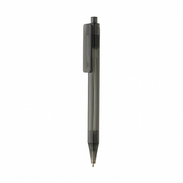 Ручка X8 из прозрачного rPET GRS с логотипом в Астрахани заказать по выгодной цене в кибермаркете AvroraStore