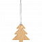 Деревянная подвеска Christmate, елочка с логотипом в Астрахани заказать по выгодной цене в кибермаркете AvroraStore