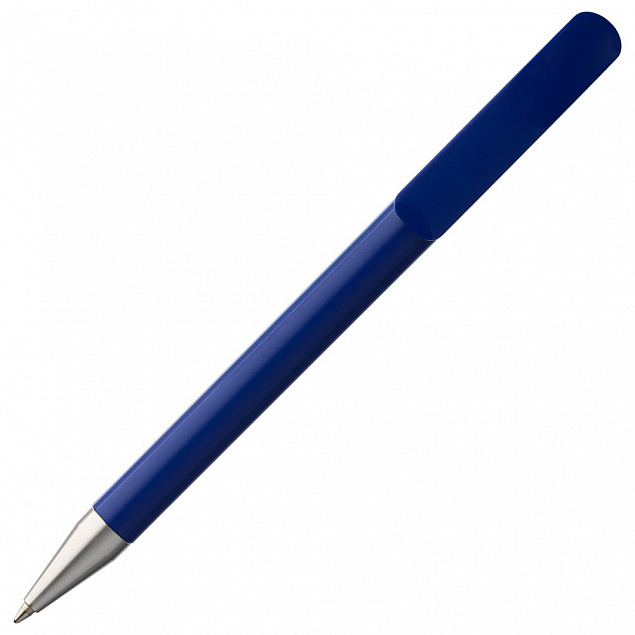 Ручка шариковая Prodir DS3 TPC, синяя с логотипом в Астрахани заказать по выгодной цене в кибермаркете AvroraStore