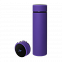 Термос Reactor софт-тач с датчиком температуры (фиолетовый) с логотипом в Астрахани заказать по выгодной цене в кибермаркете AvroraStore