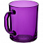 Кружка Enjoy, фиолетовая с логотипом в Астрахани заказать по выгодной цене в кибермаркете AvroraStore