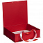 Коробка на лентах Tie Up, красная с логотипом в Астрахани заказать по выгодной цене в кибермаркете AvroraStore