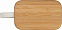 Наушники-вкладыши в коробке из бамбука с логотипом в Астрахани заказать по выгодной цене в кибермаркете AvroraStore