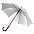 Зонт-трость Standard, белый с логотипом в Астрахани заказать по выгодной цене в кибермаркете AvroraStore