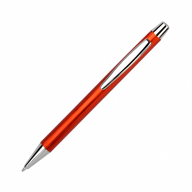 Шариковая ручка Cordo, оранжевый с логотипом в Астрахани заказать по выгодной цене в кибермаркете AvroraStore