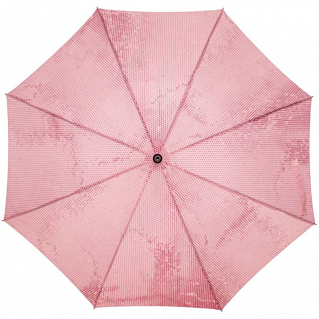 Зонт-трость Pink Marble с логотипом в Астрахани заказать по выгодной цене в кибермаркете AvroraStore