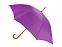 Зонт-трость полуавтоматический с деревянной ручкой с логотипом в Астрахани заказать по выгодной цене в кибермаркете AvroraStore