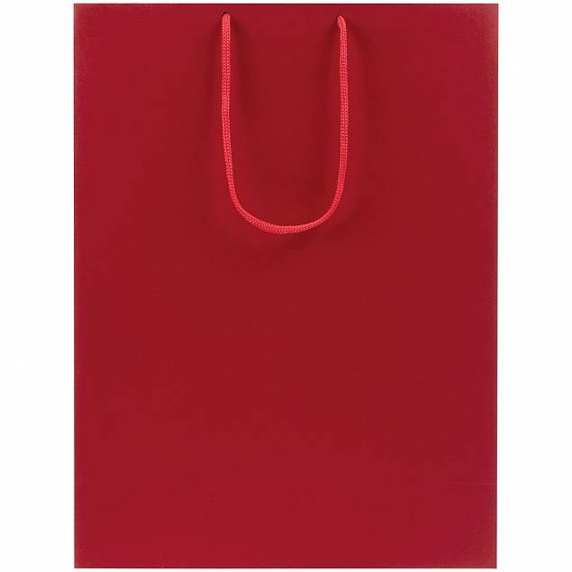 Пакет бумажный Porta XL, красный с логотипом в Астрахани заказать по выгодной цене в кибермаркете AvroraStore