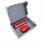 Набор Hot Box E grey (красный) с логотипом в Астрахани заказать по выгодной цене в кибермаркете AvroraStore