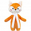 Мягкая игрушка Beastie Toys, лисенок с белым шарфом с логотипом в Астрахани заказать по выгодной цене в кибермаркете AvroraStore