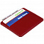 Чехол для карточек Nebraska, красный с логотипом в Астрахани заказать по выгодной цене в кибермаркете AvroraStore