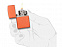Зажигалка ZIPPO Classic с покрытием Orange Matte с логотипом в Астрахани заказать по выгодной цене в кибермаркете AvroraStore