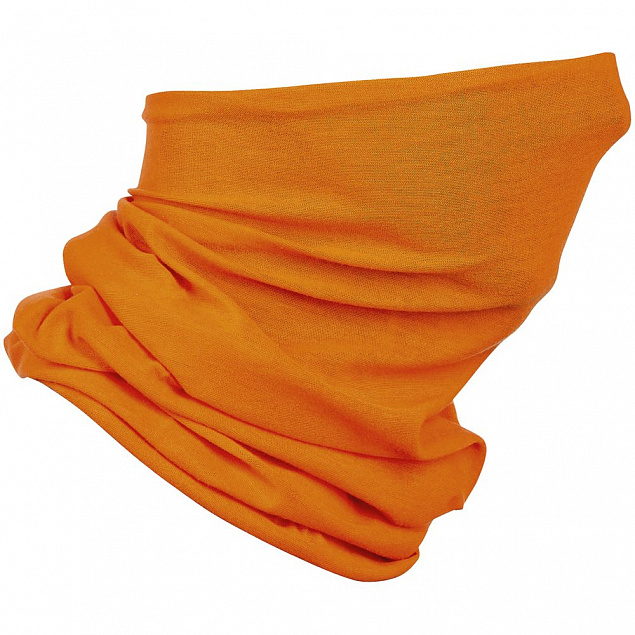 Многофункциональная бандана Bolt, оранжевая с логотипом в Астрахани заказать по выгодной цене в кибермаркете AvroraStore
