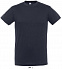 Фуфайка (футболка) REGENT мужская,Темно-синий 3XL с логотипом в Астрахани заказать по выгодной цене в кибермаркете AvroraStore