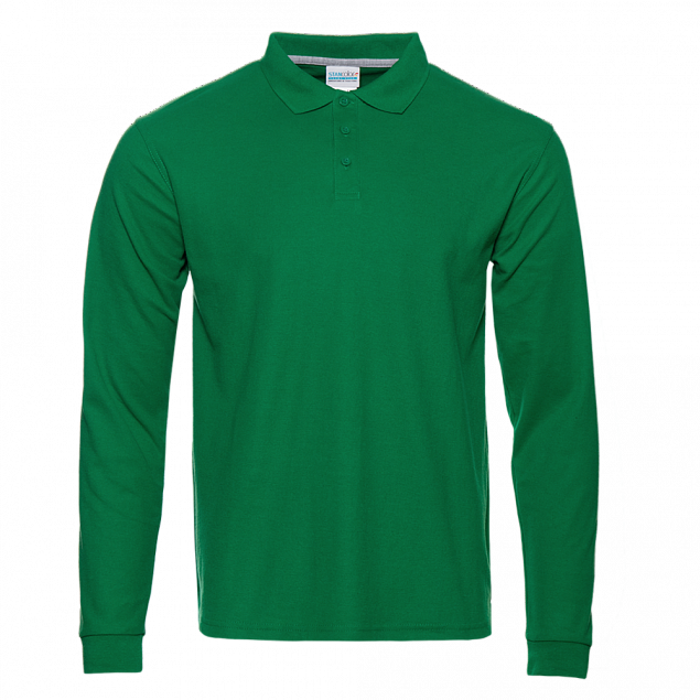 Рубашка поло Рубашка мужская 04S Зелёный с логотипом в Астрахани заказать по выгодной цене в кибермаркете AvroraStore