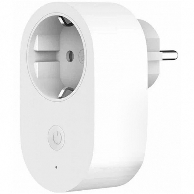 Умная розетка Mi Smart Plug 2, белая с логотипом в Астрахани заказать по выгодной цене в кибермаркете AvroraStore