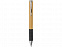 Ручка бамбуковая шариковая Gifu, черный с логотипом в Астрахани заказать по выгодной цене в кибермаркете AvroraStore