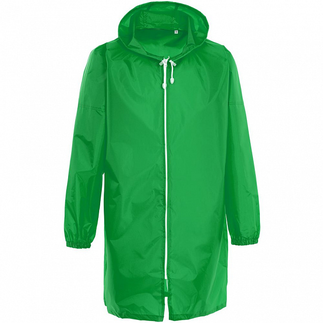Дождевик Rainman Zip, зеленый с логотипом в Астрахани заказать по выгодной цене в кибермаркете AvroraStore