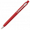 Ручка шариковая Raja Chrome, красная с логотипом в Астрахани заказать по выгодной цене в кибермаркете AvroraStore