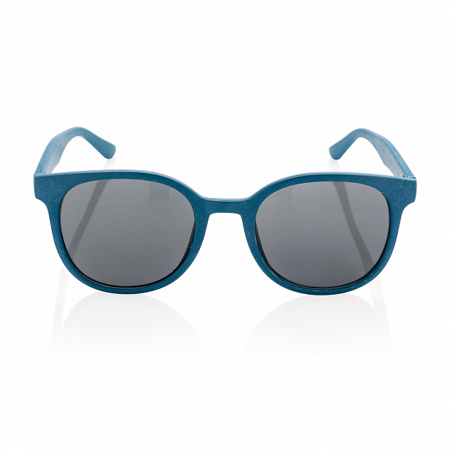 Солнцезащитные очки ECO, синий с логотипом в Астрахани заказать по выгодной цене в кибермаркете AvroraStore