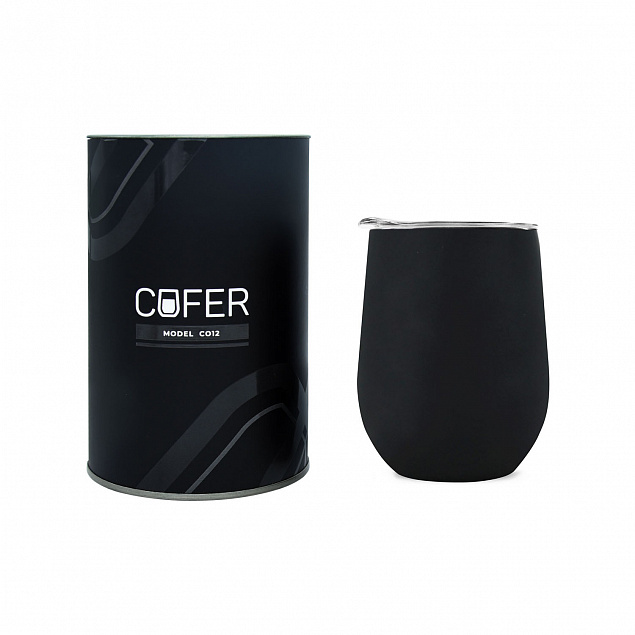 Набор Cofer Tube софт-тач CO12s black, черный  с логотипом в Астрахани заказать по выгодной цене в кибермаркете AvroraStore