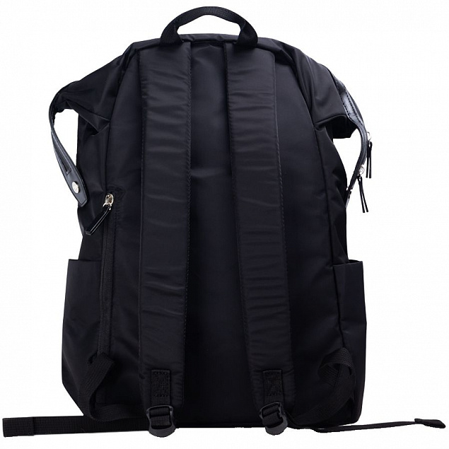 Рюкзак для ноутбука Lecturer Leisure Backpack, черный с логотипом в Астрахани заказать по выгодной цене в кибермаркете AvroraStore