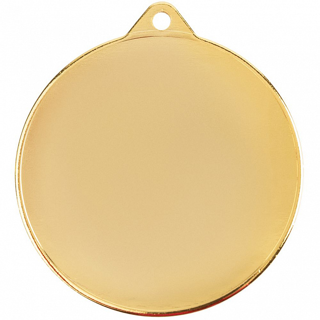 Медаль Regalia, большая, золотистая с логотипом в Астрахани заказать по выгодной цене в кибермаркете AvroraStore