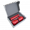 Набор Hot Box C2 grey (красный) с логотипом в Астрахани заказать по выгодной цене в кибермаркете AvroraStore