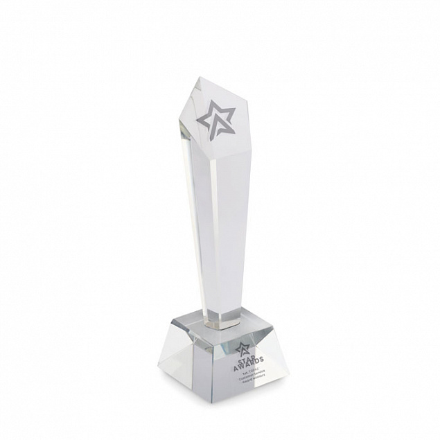 Хрустальная награда в подарочно с логотипом в Астрахани заказать по выгодной цене в кибермаркете AvroraStore