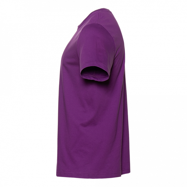 Футболка унисекс без бокового шва STAN хлопок 160, 02 Фиолетовый с логотипом в Астрахани заказать по выгодной цене в кибермаркете AvroraStore