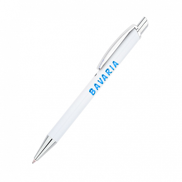 Ручка металлическая Bright - Синий HH с логотипом в Астрахани заказать по выгодной цене в кибермаркете AvroraStore