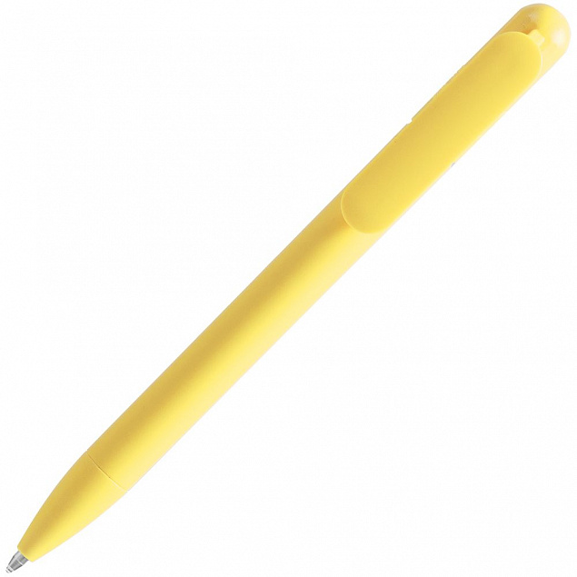 Ручка шариковая Prodir DS6S TMM, желтая с логотипом в Астрахани заказать по выгодной цене в кибермаркете AvroraStore