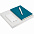 Набор Flex Shall Recharge, синий с логотипом в Астрахани заказать по выгодной цене в кибермаркете AvroraStore
