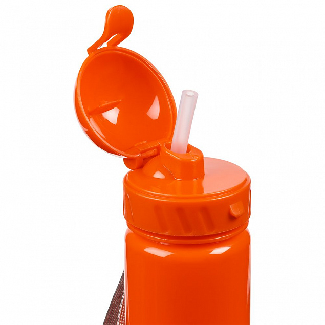 Бутылка для воды Barley, оранжевая с логотипом в Астрахани заказать по выгодной цене в кибермаркете AvroraStore
