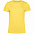 Футболка женская E150 Organic, желтая с логотипом в Астрахани заказать по выгодной цене в кибермаркете AvroraStore
