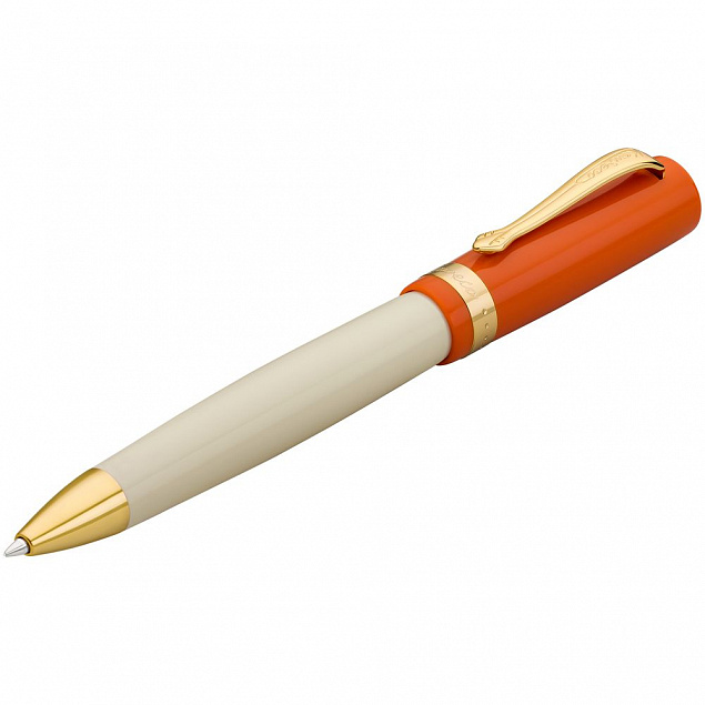 Ручка шариковая Student 70`s Soul, оранжевая с логотипом в Астрахани заказать по выгодной цене в кибермаркете AvroraStore