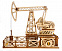 Механический конструктор «Нефтяная качалка» с логотипом в Астрахани заказать по выгодной цене в кибермаркете AvroraStore